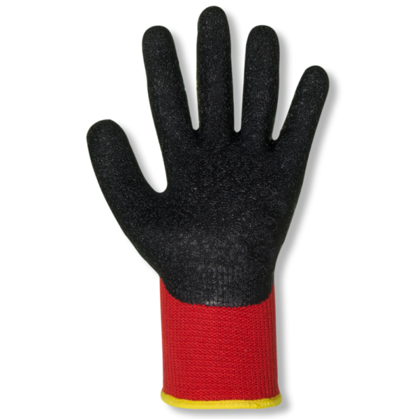 Handschoen E-Grip GL700 palm gecoat Rood/Zwart - Afbeelding 3