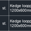 Kedge Walkway markeringstegel gele lijnen Hoek rechts - Afbeelding 4