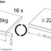 Doodgewicht anker Stonekit Green - Afbeelding 8