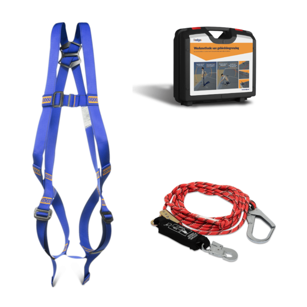 Veiligheidsset Basic C (inclusief 2 meter lijn)